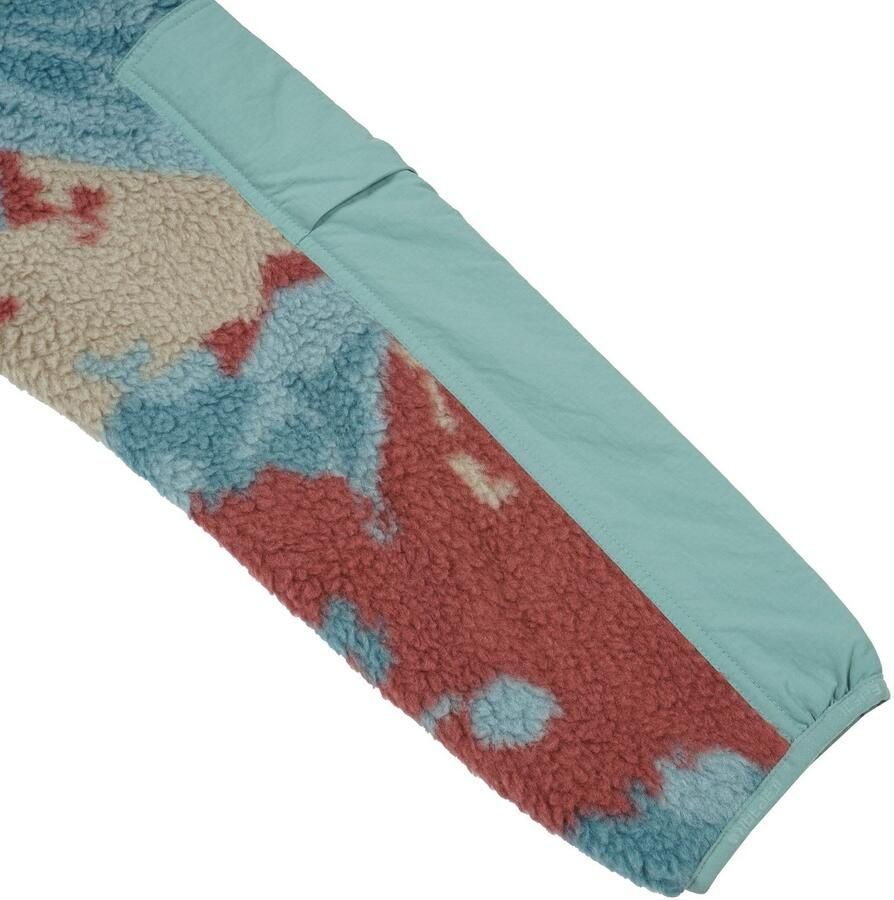 Icepeak Fleece-shirt H PRINT FLEECEJACKE MEMPHIS met contrasterende logo-patch op de bovenarm - Foto 2