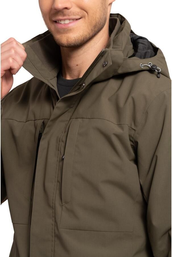 Icepeak Functioneel jack ALSTON met logo-teksten aan de capuchonkoord - Foto 6