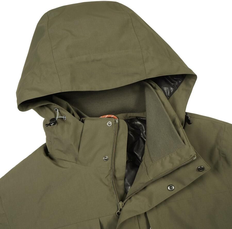 Icepeak Functioneel jack ALSTON met logo-teksten aan de capuchonkoord - Foto 2