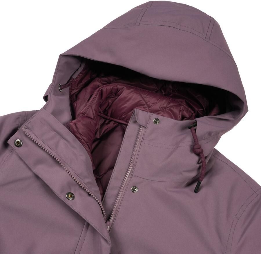 Icepeak Gewatteerde jas D FUNCTIONELE PARKA 2IN1 AGRIGA met merkleerpatch op de bovenarm - Foto 4