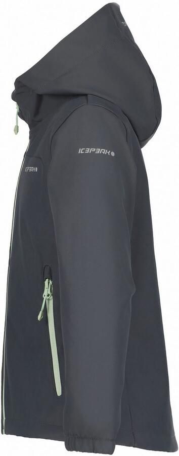 Icepeak Softshell-jack KULM JR met modieuze logo-opschriften (1 stuk) - Foto 5
