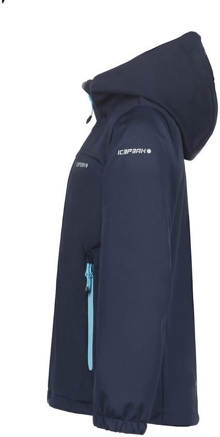 Icepeak Softshell-jack KULM JR met modieuze logo-opschriften (1 stuk) - Foto 5