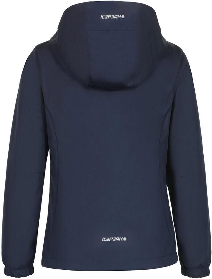 Icepeak Softshell-jack KULM JR met modieuze logo-opschriften (1 stuk)