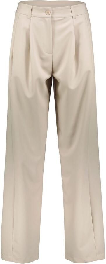 IMPERIAL Bandplooibroek met wijde pijpen - Foto 8