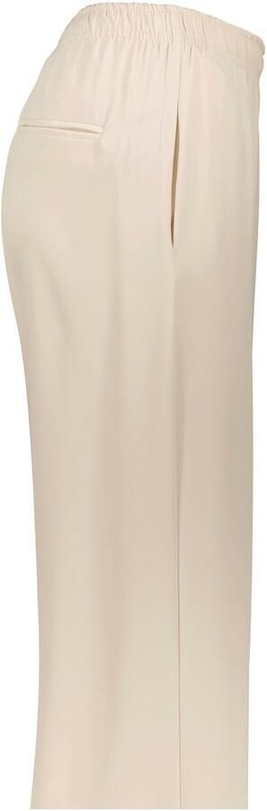 IMPERIAL Bandplooibroek Vloeiende wijde broek met elastische tailleband - Foto 10