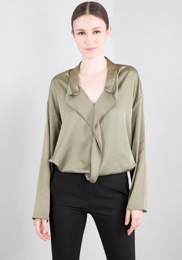 IMPERIAL Blouse met lange mouwen - Foto 5