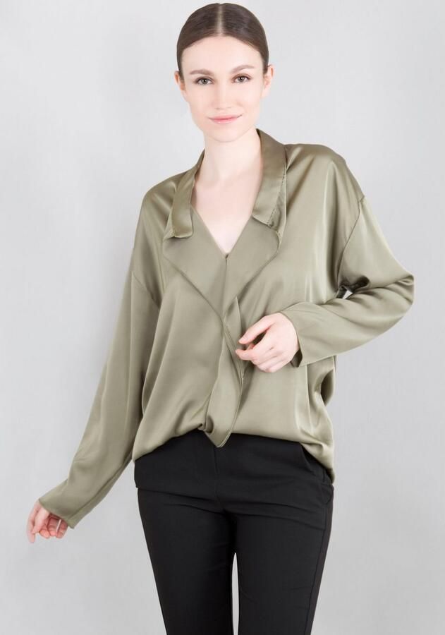 IMPERIAL Blouse met lange mouwen - Foto 4