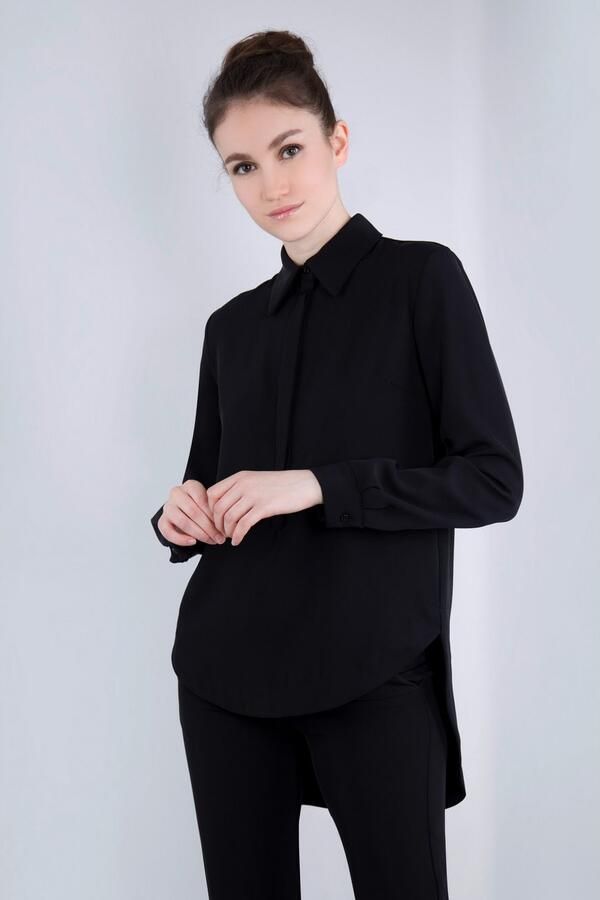 IMPERIAL Blouse met lange mouwen - Foto 4