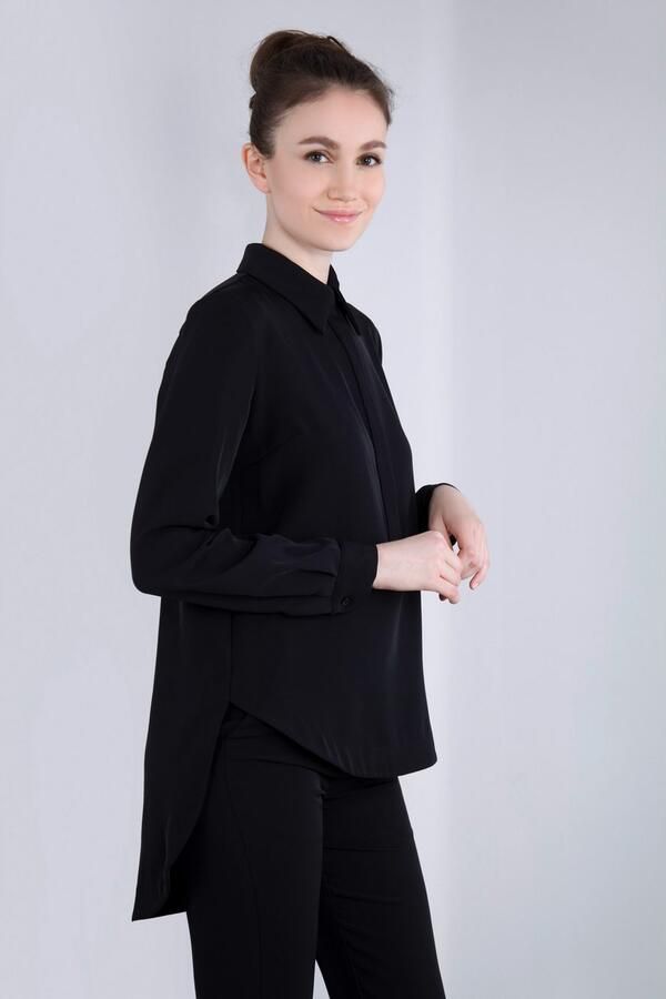 IMPERIAL Blouse met lange mouwen - Foto 5