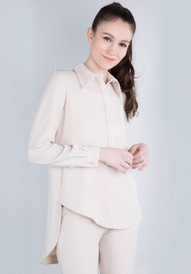 IMPERIAL Blouse met lange mouwen - Foto 2