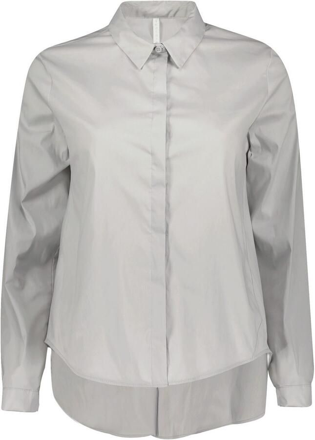 IMPERIAL Klassieke blouse IMP-C ED4BBE klokkend model met boogzoom