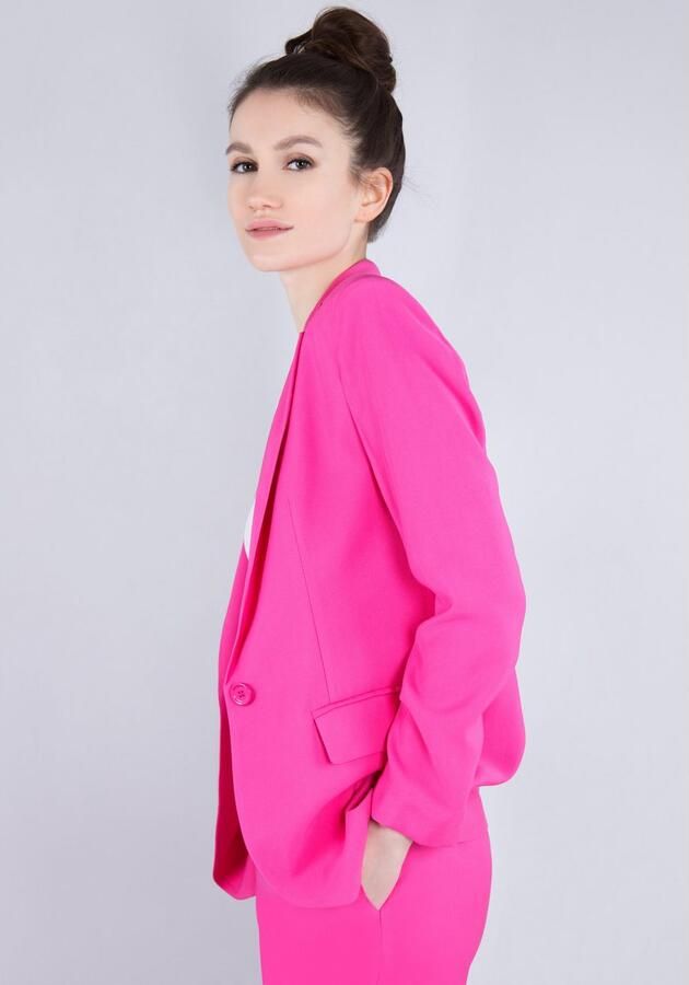 IMPERIAL Lange blazer Gepersonaliseerde Boyfriend Blazer - Foto 8