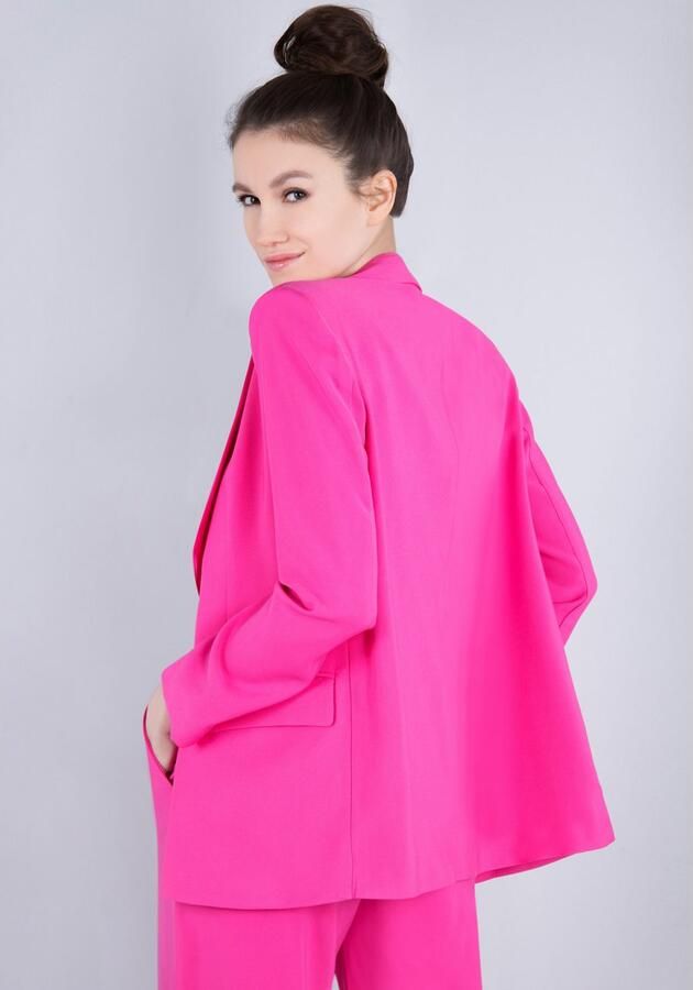 IMPERIAL Lange blazer Gepersonaliseerde Boyfriend Blazer - Foto 9