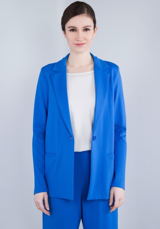 IMPERIAL Lange blazer met stretch - Foto 11