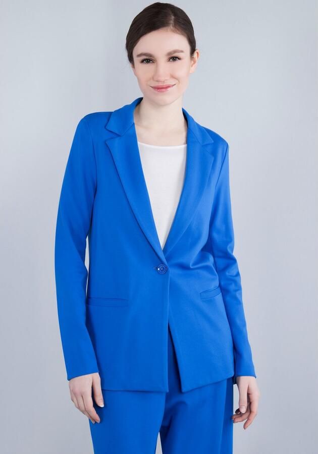 IMPERIAL Lange blazer met stretch - Foto 2