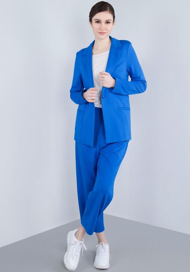 IMPERIAL Lange blazer met stretch - Foto 6