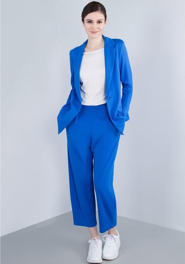 IMPERIAL Lange blazer met stretch