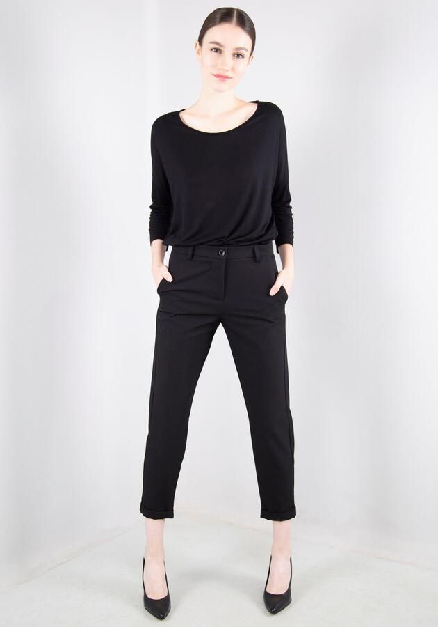 IMPERIAL Pantalon IMP-PTA9CD met omslagzoom - Foto 11