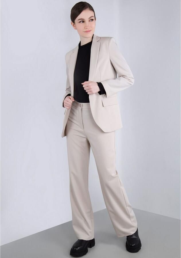 IMPERIAL Stoffen broek Zomerbroek casual wijde broek met elastische band in de rug - Foto 2