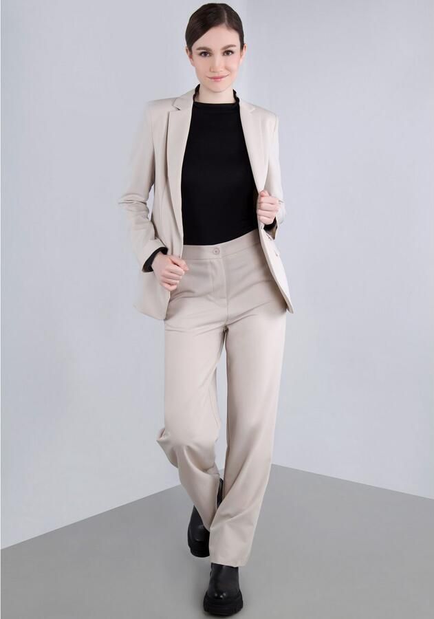 IMPERIAL Stoffen broek Zomerbroek casual wijde broek met elastische band in de rug - Foto 7