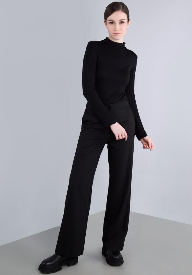 IMPERIAL Stoffen broek Zomerbroek casual wijde broek met elastische band in de rug - Foto 12