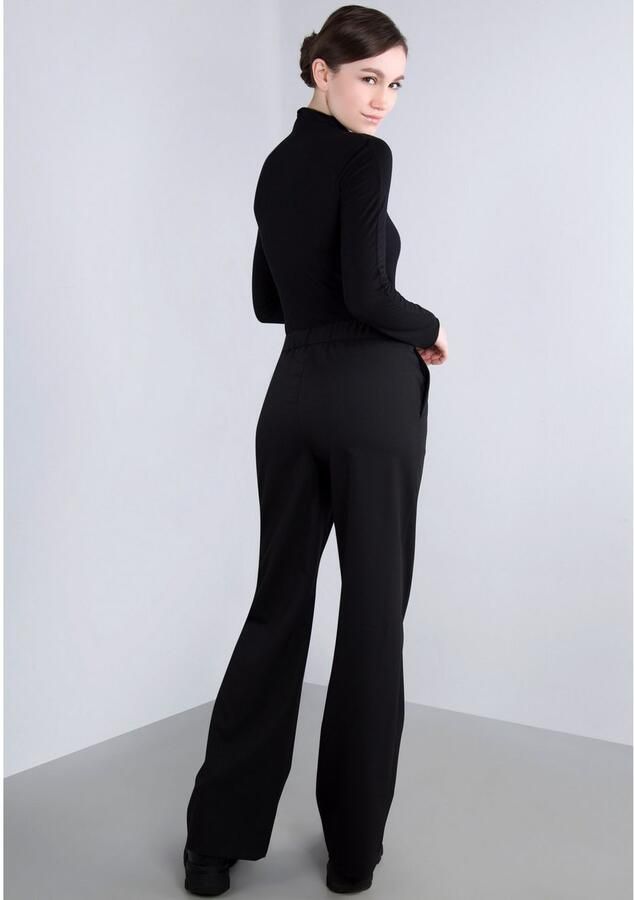 IMPERIAL Stoffen broek Zomerbroek casual wijde broek met elastische band in de rug - Foto 3