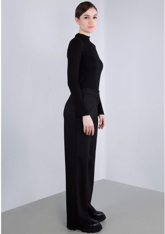 IMPERIAL Stoffen broek Zomerbroek casual wijde broek met elastische band in de rug - Foto 2