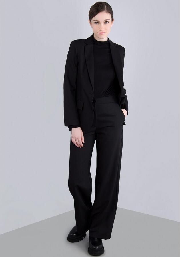 IMPERIAL Stoffen broek Zomerbroek casual wijde broek met elastische band in de rug - Foto 8