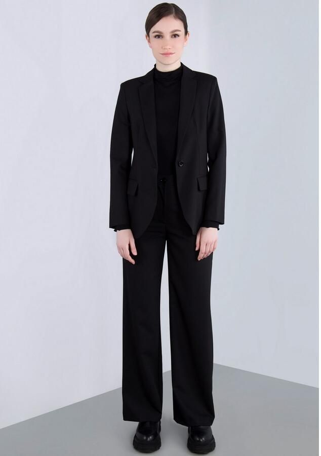 IMPERIAL Stoffen broek Zomerbroek casual wijde broek met elastische band in de rug - Foto 4