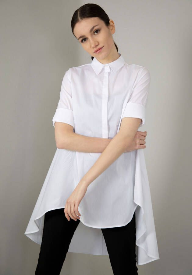 IMPERIAL Lange blouse IMP-C ED3ABF klokkend lang model