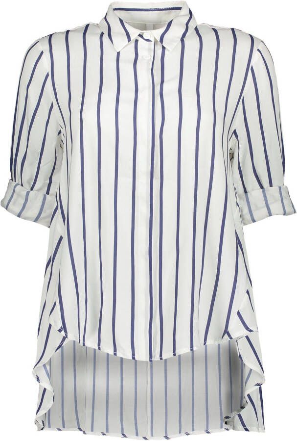 IMPERIAL Klassieke blouse IMP- C ED4DGP klokkend model met boogzoom