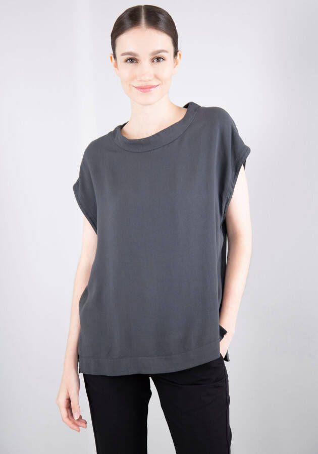 IMPERIAL Shirt met staande kraag IMP-TJ39BBZ Oversized cut