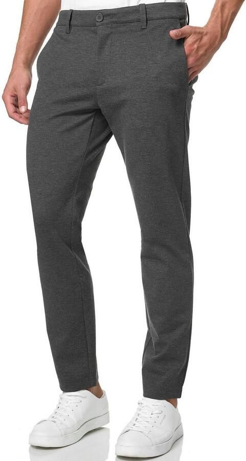 Indicode Pantalon INRoedekro verzorgde look met recht gesneden pijp