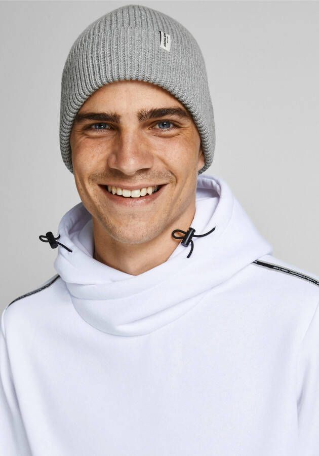 Jack & jones Beanie van biologisch katoen model 'Brink'