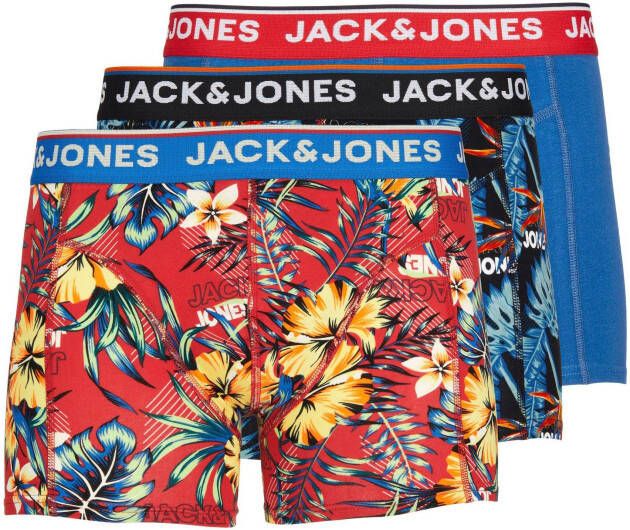 Jack & Jones Boxershort JACAZORES TRUNKS 3 PACK (set 3 stuks)