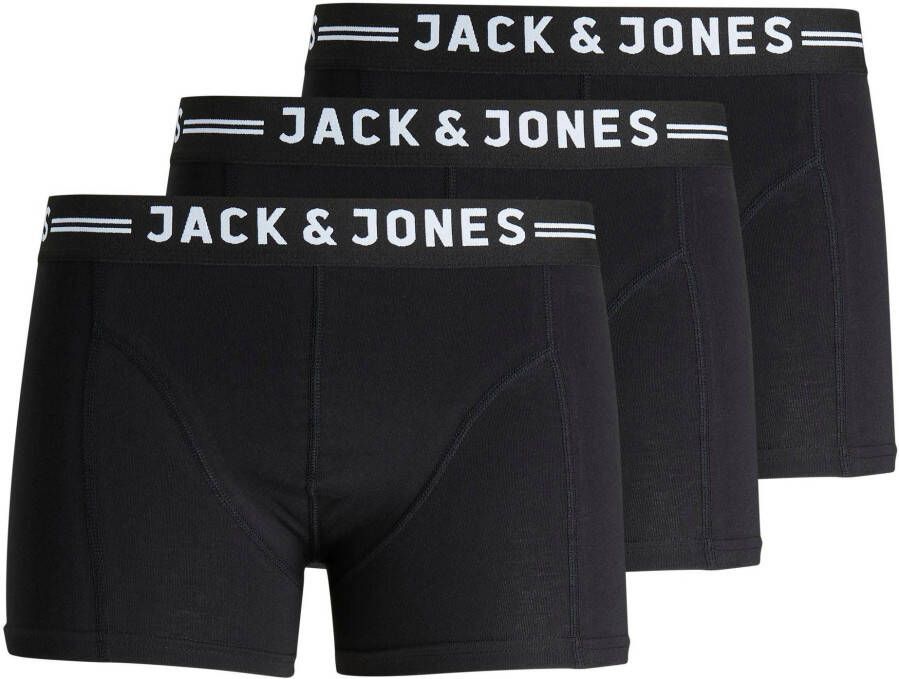 Jack & Jones Boxershort Sense Trunks (set 3 stuks)