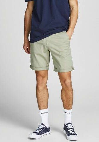 Jack & jones Korte Chinese reguliere rechtbank Fit 12165604 Groen Heren