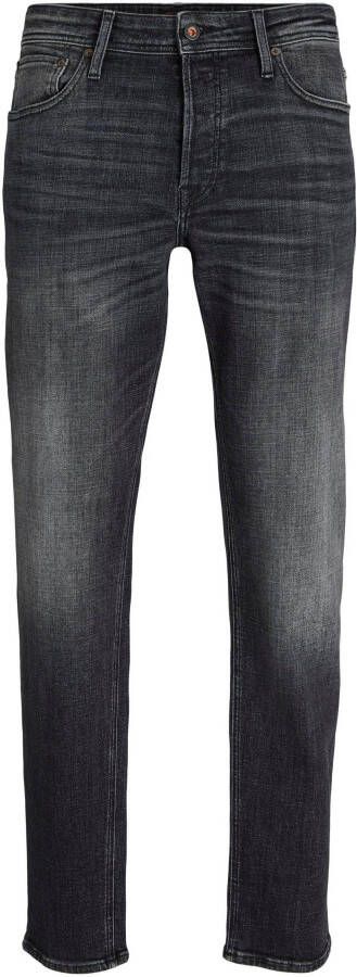 Jack & jones Klassieke Comfort Fit Jeans met Tapered Fit Black Heren