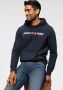JACK & JONES ESSENTIALS hoodie JJECORP met logo donkerblauw - Thumbnail 2