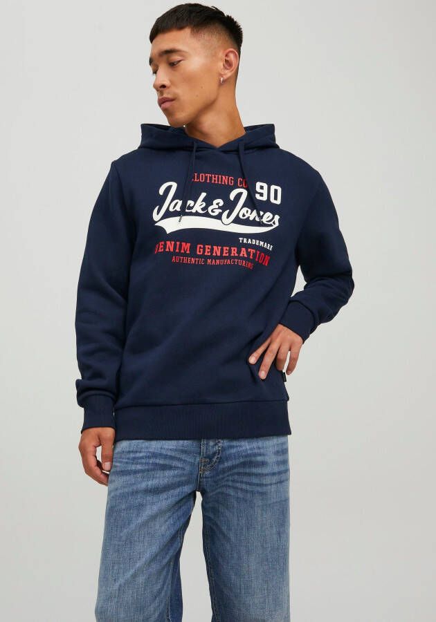 Jack & jones Sweater Jack & Jones JJELOGO SWEAT HOOD 2 COL