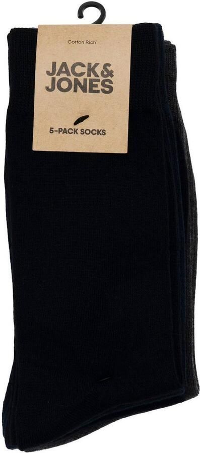 Jack & Jones Basic sokken JACBASIC BAMBOO SOCK 5 PACK NOOS (set 5 paar) - Foto 3