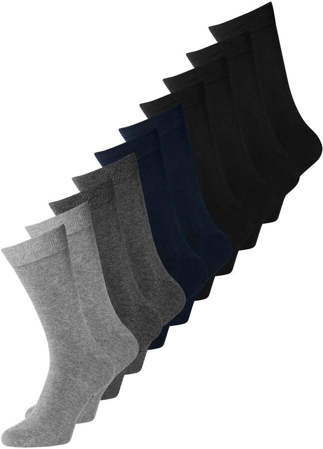 Jack & Jones Basic sokken JACJENS SOCK 10 PACK NOOS (set 10 paar) - Foto 2