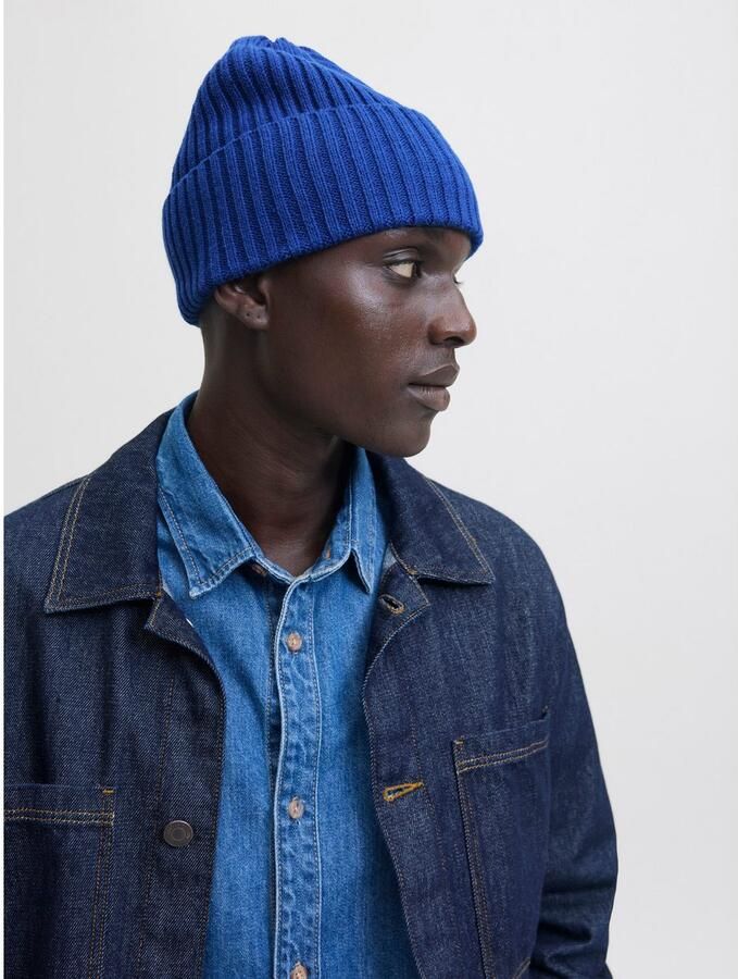 Jack & jones Beanie met brede rand model 'ATLAS' - Foto 3
