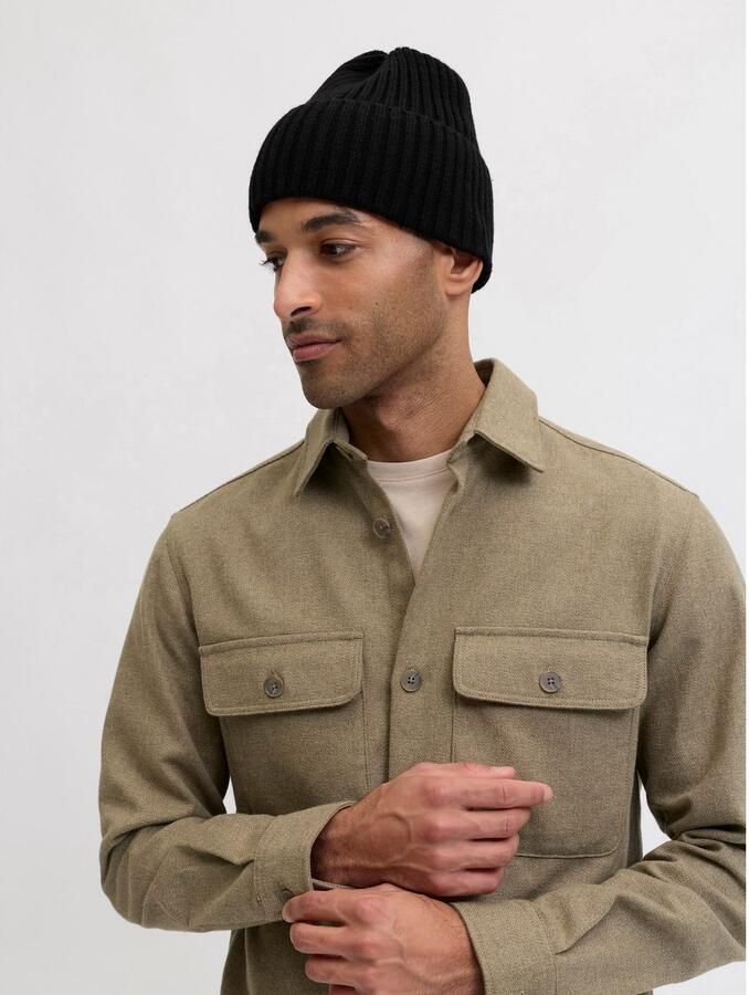 Jack & jones Beanie met brede rand model 'ATLAS' - Foto 4