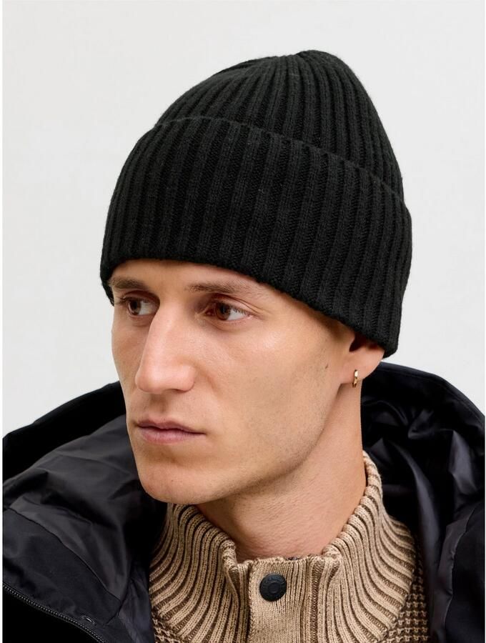 Jack & jones Beanie met brede rand model 'ATLAS' - Foto 3