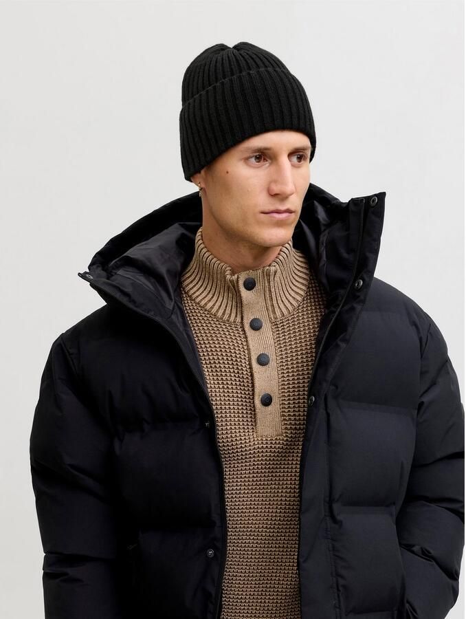 Jack & jones Beanie met brede rand model 'ATLAS' - Foto 5