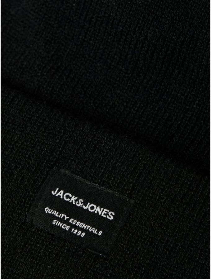 Jack & jones Basispet Stijlvol Ontwerp Black Heren - Foto 4