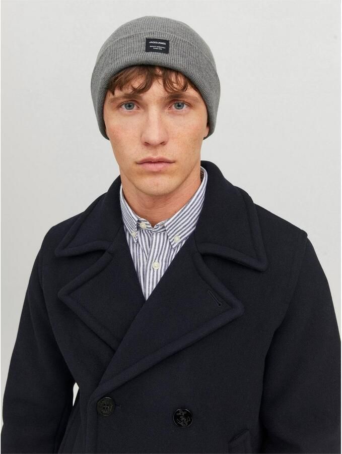 Jack & jones Basic Cap Stijlvol Ontwerp Grijs Heren - Foto 4