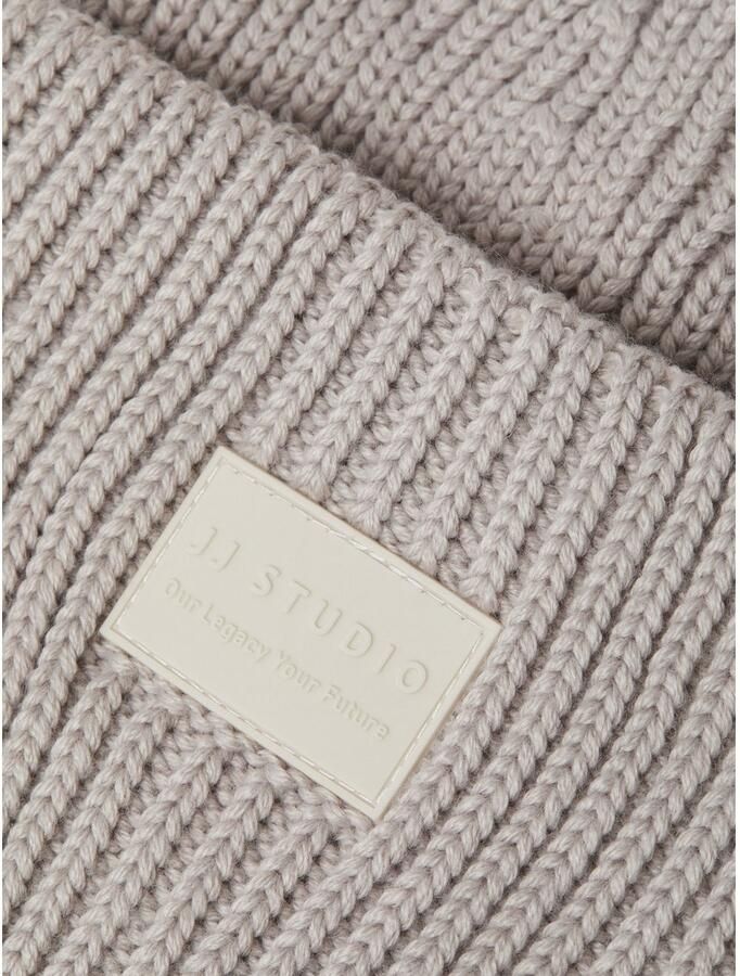 Jack & Jones Beanie JACHAKKAI – Gebreide muts met hoog katoengehalte riblook - Foto 3