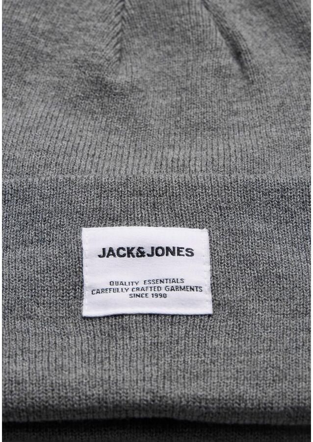 Jack & jones Beanie in effen design met brede omslag - Foto 7